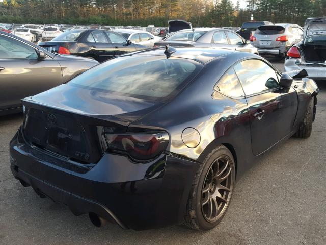 JF1ZNAA11D1711055 - 2013 SCION FRS BLACK photo 4