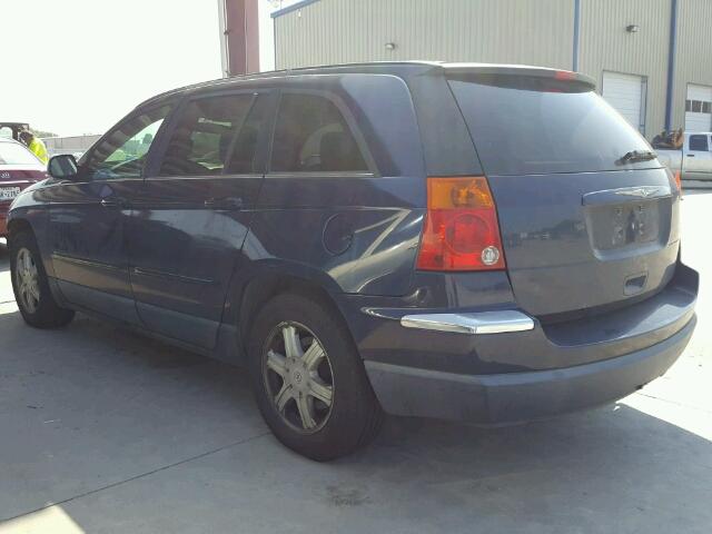 2C4GM68445R655532 - 2005 CHRYSLER PACIFICA T BLUE photo 3