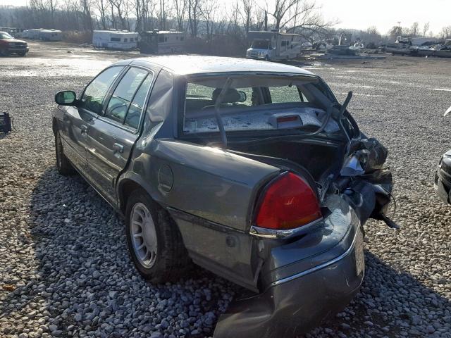 2FAFP74W82X112634 - 2002 FORD CROWN VICT GRAY photo 3