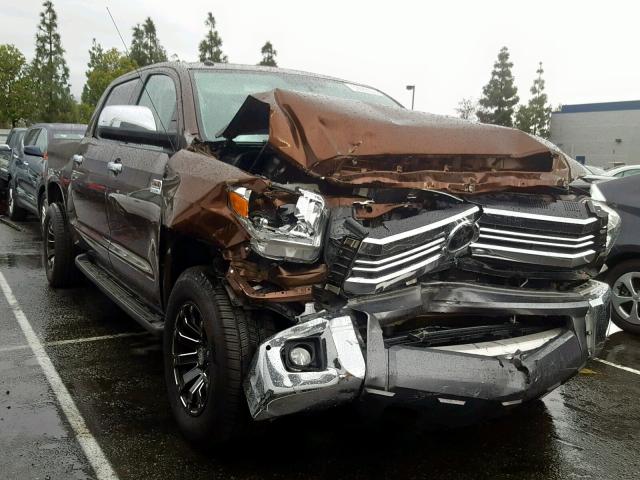 5TFAY5F14GX521461 - 2016 TOYOTA TUNDRA CRE BROWN photo 1