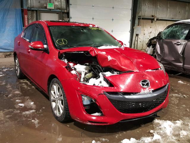 JM1BL1S56A1176674 - 2010 MAZDA 3 S RED photo 1