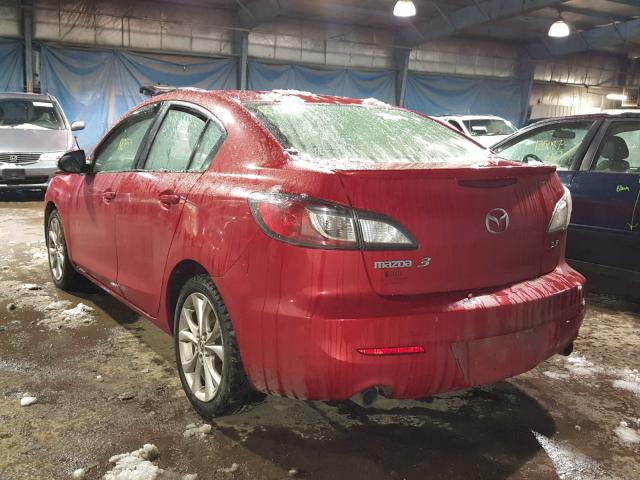 JM1BL1S56A1176674 - 2010 MAZDA 3 S RED photo 3