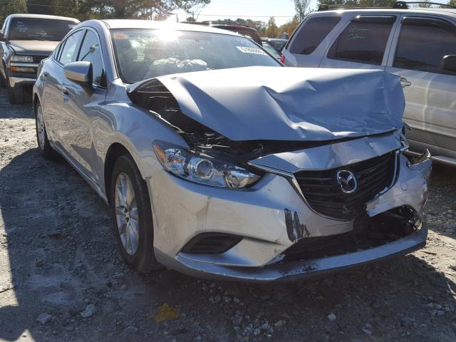 JM1GJ1U54G1463240 - 2016 MAZDA 6 SPORT SILVER photo 1