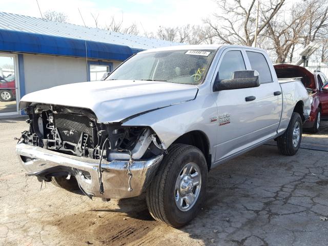 3C6TR4CT8HG624031 - 2017 RAM 2500 ST SILVER photo 2