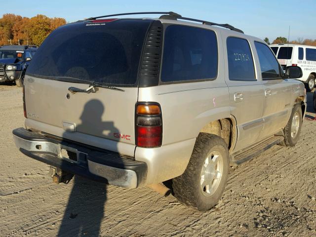 1GKEK13TX5R201293 - 2005 GMC YUKON GRAY photo 4