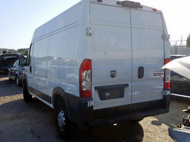 3C6TRVCG7KE510615 - 2019 RAM PROMASTER 白色 照片 3