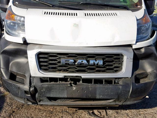 3C6TRVCG7KE510615 - 2019 RAM PROMASTER 白色 照片 9