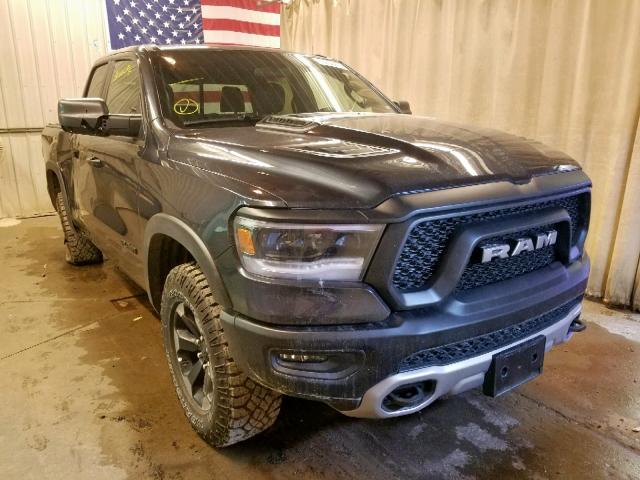 1C6SRFET7KN861354 - 2019 RAM 1500 REBEL გრაფიტი ფოტო 1