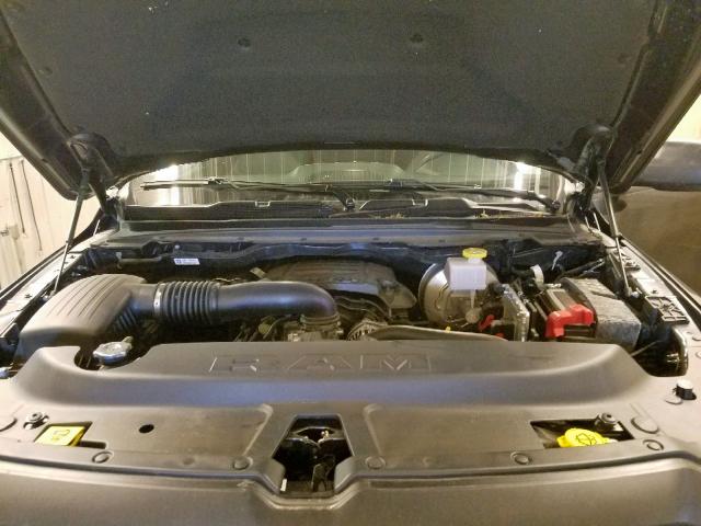 1C6SRFET7KN861354 - 2019 RAM 1500 REBEL გრაფიტი ფოტო 7