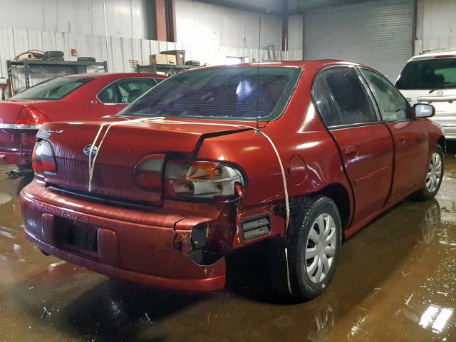 1G1NE52J83M723840 - 2003 CHEVROLET MALIBU LS Bordo foto 4