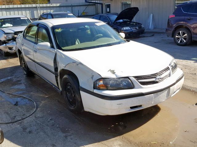 2G1WF52E339424421 - 2003 CHEVROLET IMPALA WHITE photo 1