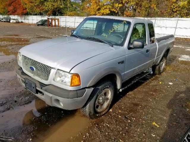 1FTZR15E71TA07700 - 2001 FORD RANGER SUP SILVER photo 2