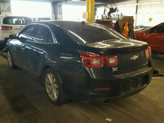 1G11H5SA2DF357403 - 2013 CHEVROLET MALIBU LTZ BLACK photo 3