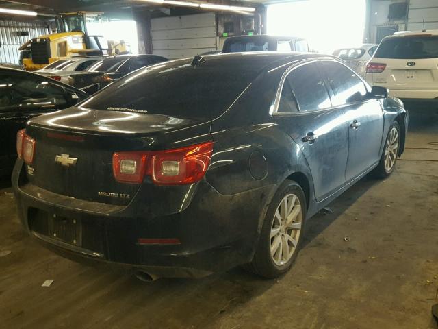 1G11H5SA2DF357403 - 2013 CHEVROLET MALIBU LTZ BLACK photo 4