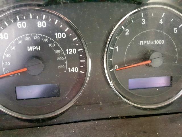 1J8HG582X6C319925 - 2006 JEEP COMMANDER RED photo 8