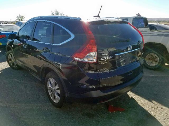 2HKRM4H71DH656544 - 2013 HONDA CR-V EXL  photo 3