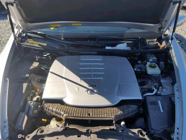 JTHBL5EF4A5096907 - 2010 LEXUS LS 460 SILVER photo 7