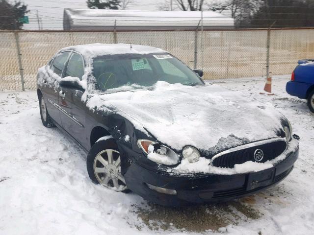 2G4WD532X51318546 - 2005 BUICK LACROSSE C BLACK photo 1