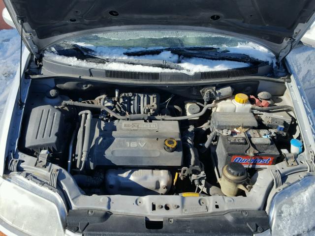 KL1TD66688B061989 - 2008 CHEVROLET AVEO BASE Gümüş foto 7