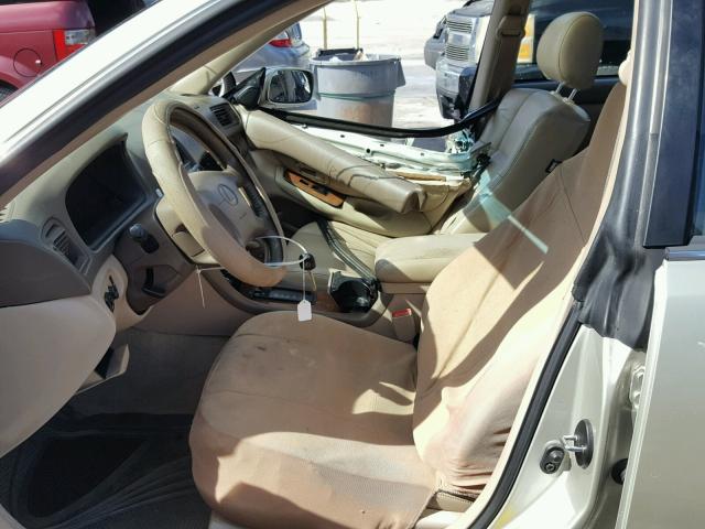 JT8BF28G5W0121568 - 1998 LEXUS ES 300 BEIGE photo 5