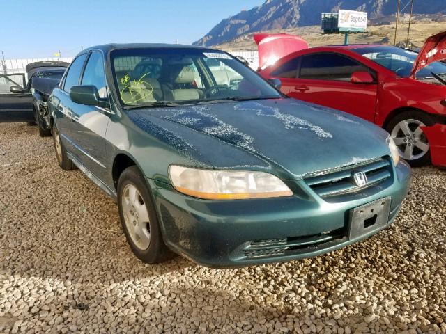 1HGCG16532A064940 - 2002 HONDA ACCORD EX GREEN photo 1