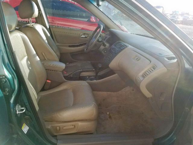 1HGCG16532A064940 - 2002 HONDA ACCORD EX GREEN photo 5