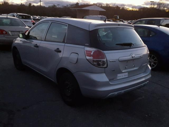 2T1KR32E67C655885 - 2007 TOYOTA COROLLA MA SILVER photo 3