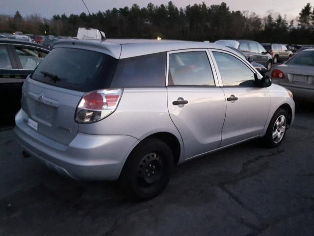 2T1KR32E67C655885 - 2007 TOYOTA COROLLA MA SILVER photo 4