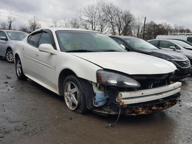 2G2WP522741245345 - 2004 PONTIAC GRAND PRIX WHITE photo 1