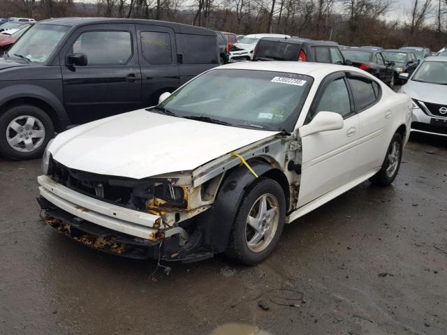 2G2WP522741245345 - 2004 PONTIAC GRAND PRIX WHITE photo 2