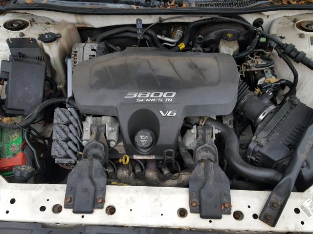 2G2WP522741245345 - 2004 PONTIAC GRAND PRIX WHITE photo 7