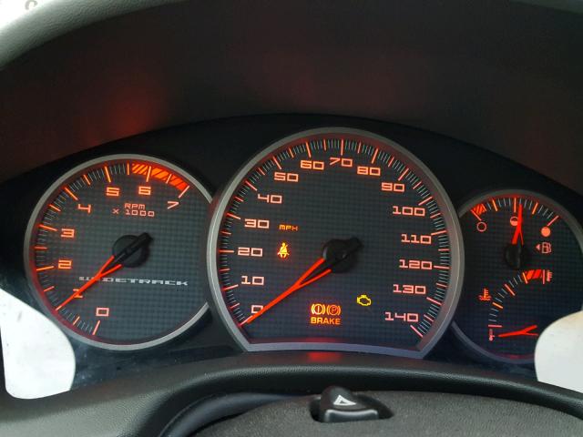 2G2WP522741245345 - 2004 PONTIAC GRAND PRIX WHITE photo 9