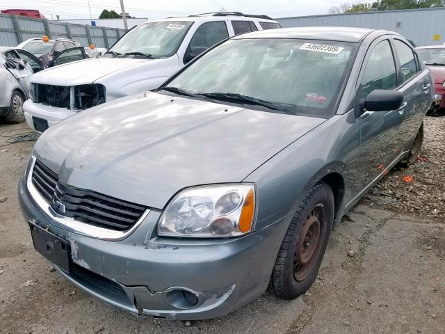 4A3AB36F37E080545 - 2007 MITSUBISHI GALANT ES GRAY photo 2