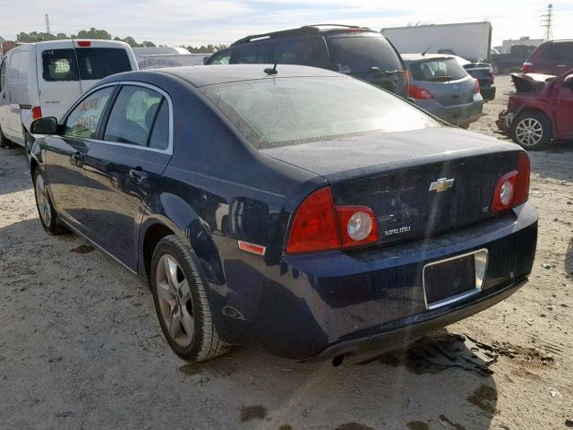 1G1ZH57B98F161145 - 2008 CHEVROLET MALIBU 1LT BLUE photo 3