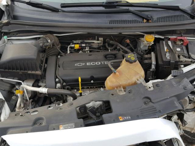 1G1JA6SH5C4143054 - 2012 CHEVROLET SONIC LS 白色 照片 7