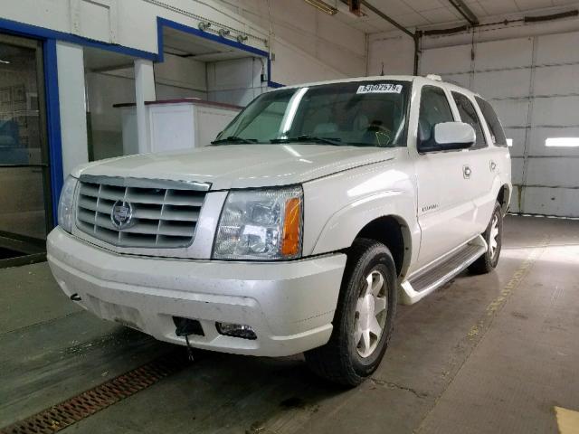 1GYEK63N42R165603 - 2002 CADILLAC ESCALADE L WHITE photo 2