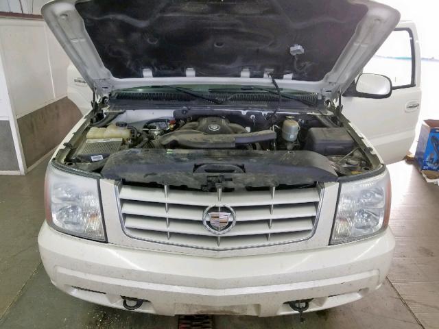 1GYEK63N42R165603 - 2002 CADILLAC ESCALADE L WHITE photo 7