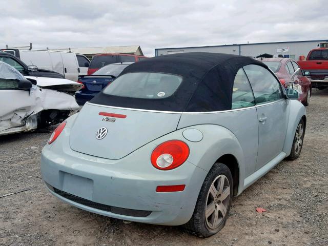 3VWRF31Y26M308902 - 2006 VOLKSWAGEN NEW BEETLE 蓝色 照片 4
