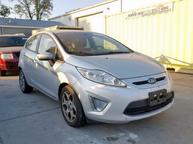 3FADP4FJXCM183418 - 2012 FORD FIESTA SES SILVER photo 1