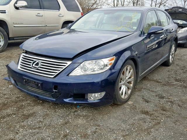 JTHCL5EF3C5012602 - 2012 LEXUS LS 460 BLUE photo 2