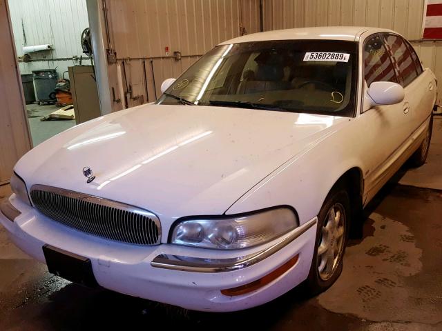 1G4CW54K124240993 - 2002 BUICK PARK AVENU WHITE photo 2