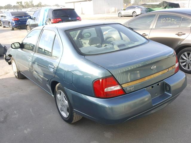 1N4DL01DX1C154182 - 2001 NISSAN ALTIMA XE BLUE photo 3