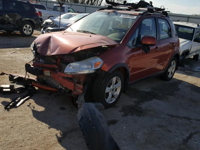 JS2YB5A33B6301869 - 2011 SUZUKI SX4 ORANGE photo 2