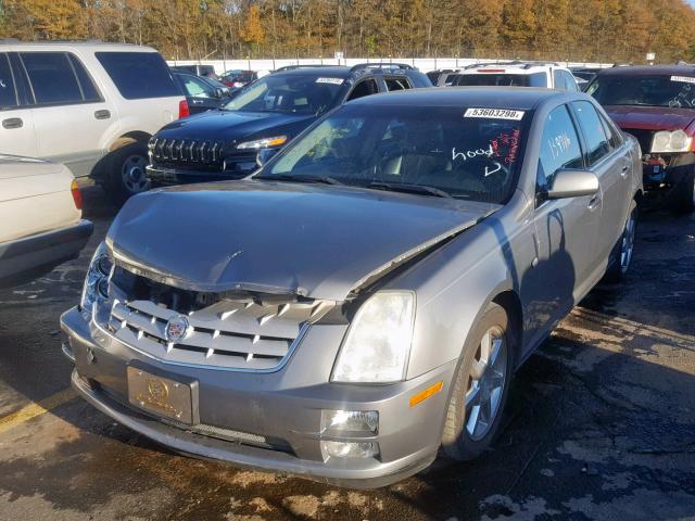 1G6DW677860201128 - 2006 CADILLAC STS GREEN photo 2