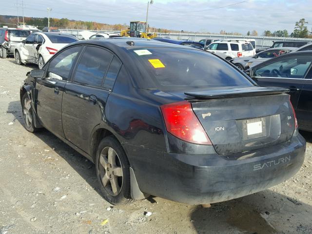 1G8AL55B16Z167730 - 2006 SATURN ION LEVEL BLACK photo 3
