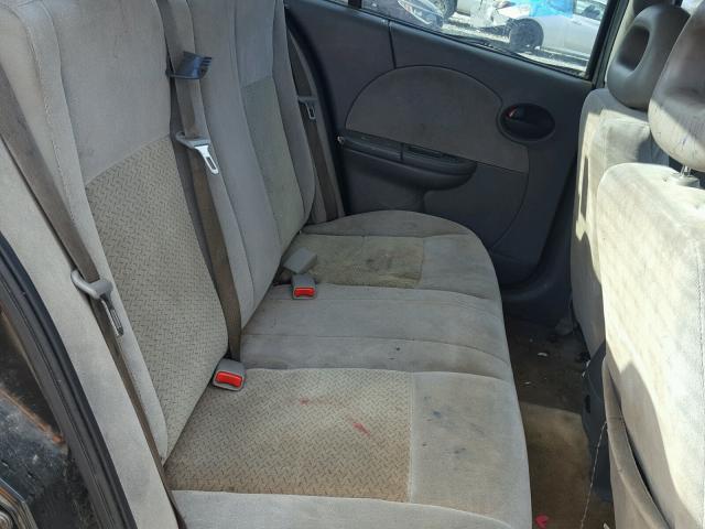 1G8AL55B16Z167730 - 2006 SATURN ION LEVEL BLACK photo 6