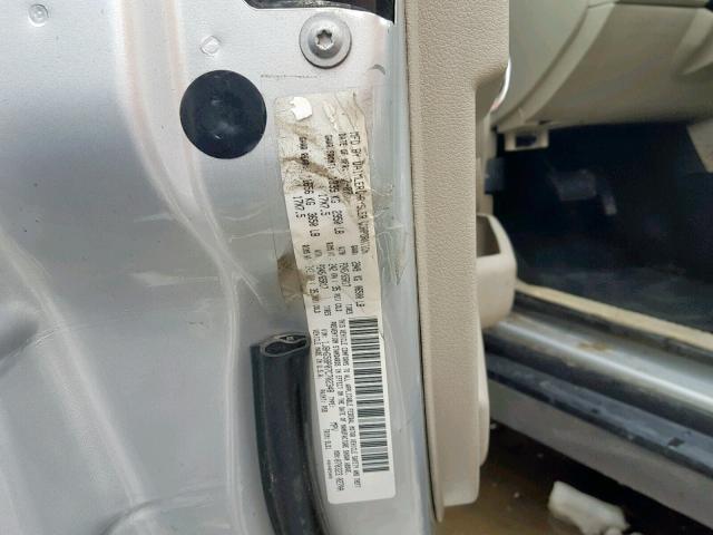 1J8HG58P07C702348 - 2007 JEEP COMMANDER Gümüş foto 10