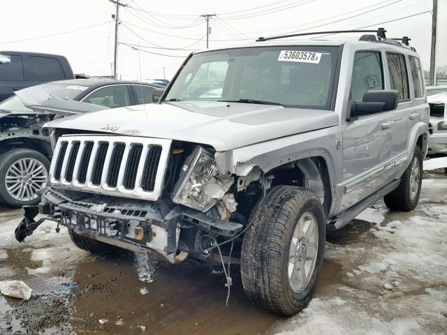 1J8HG58P07C702348 - 2007 JEEP COMMANDER Gümüş foto 2