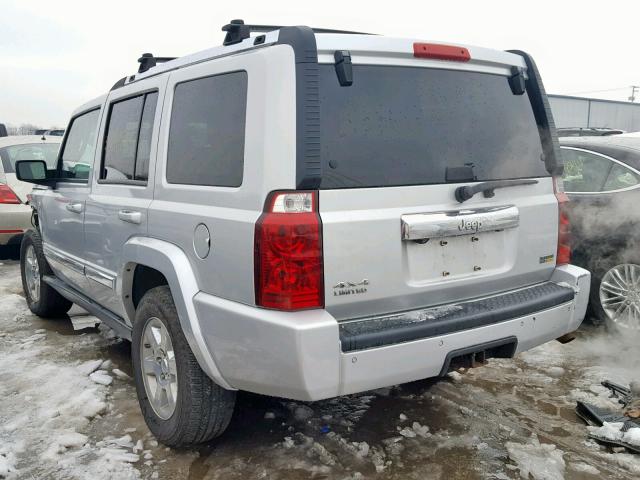 1J8HG58P07C702348 - 2007 JEEP COMMANDER Gümüş foto 3