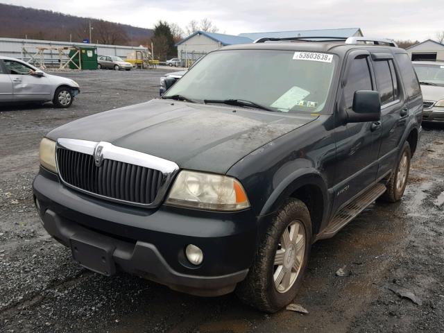 5LMEU88HX3ZJ48491 - 2003 LINCOLN AVIATOR 绿色 照片 2
